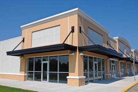 Commercial exterior painting